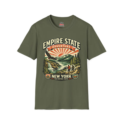 New York Empire State Unisex Softstyle T Shirt State Pride Graphic Tee Collections FS03