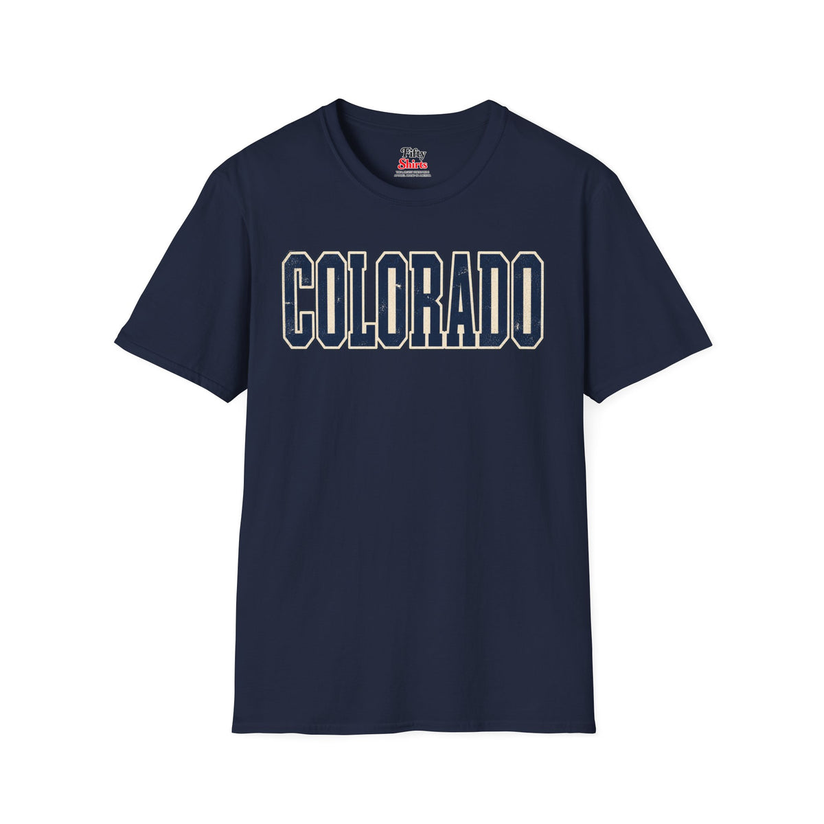 Colorado Unisex Softstyle T Shirt State Name Graphic Tee