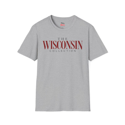The Wisconsin Collection Unisex Softstyle T Shirt State Name Graphic Tee