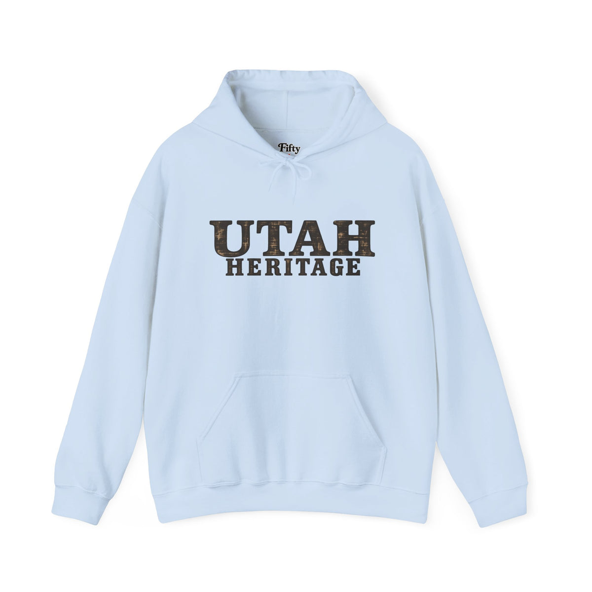 Utah Heritage Unisex Hoodie State Name Graphic
