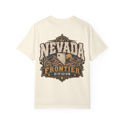Nevada Frontier Division Unisex Comfort Color 1717 Streetwear Graphic Tee
