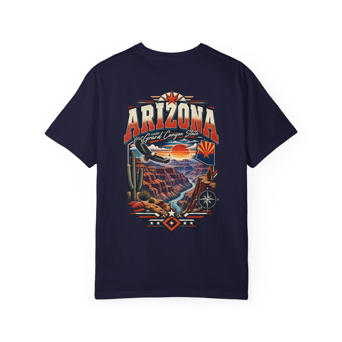 Arizona Grand Canyon Streetwear  Unisex Comfort Color 1717 Streetwear Graphic Tee