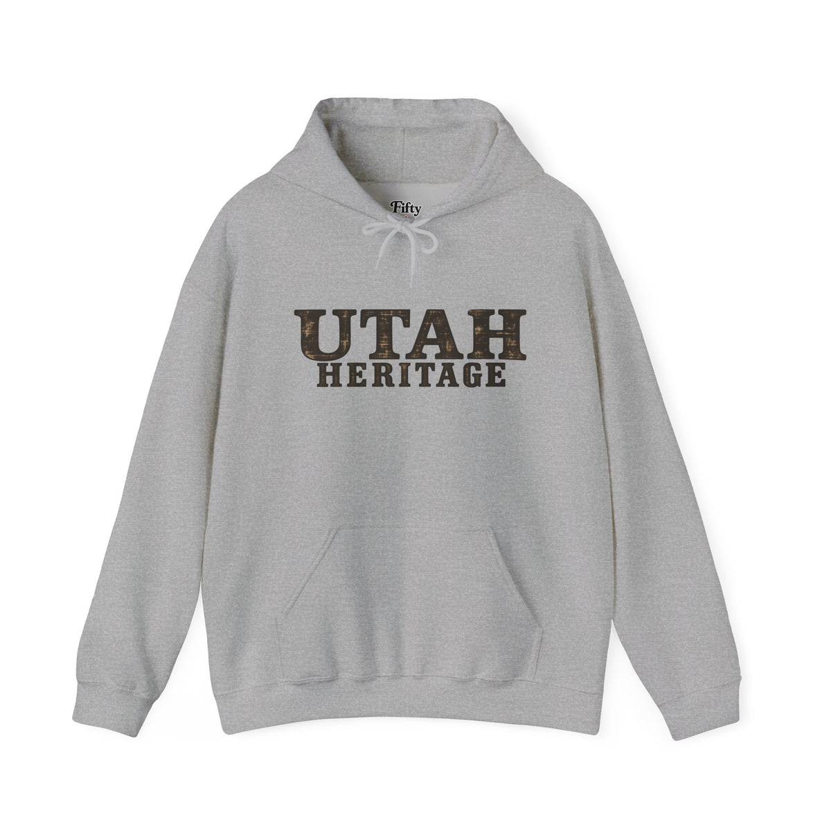 Utah Heritage Unisex Hoodie State Name Graphic