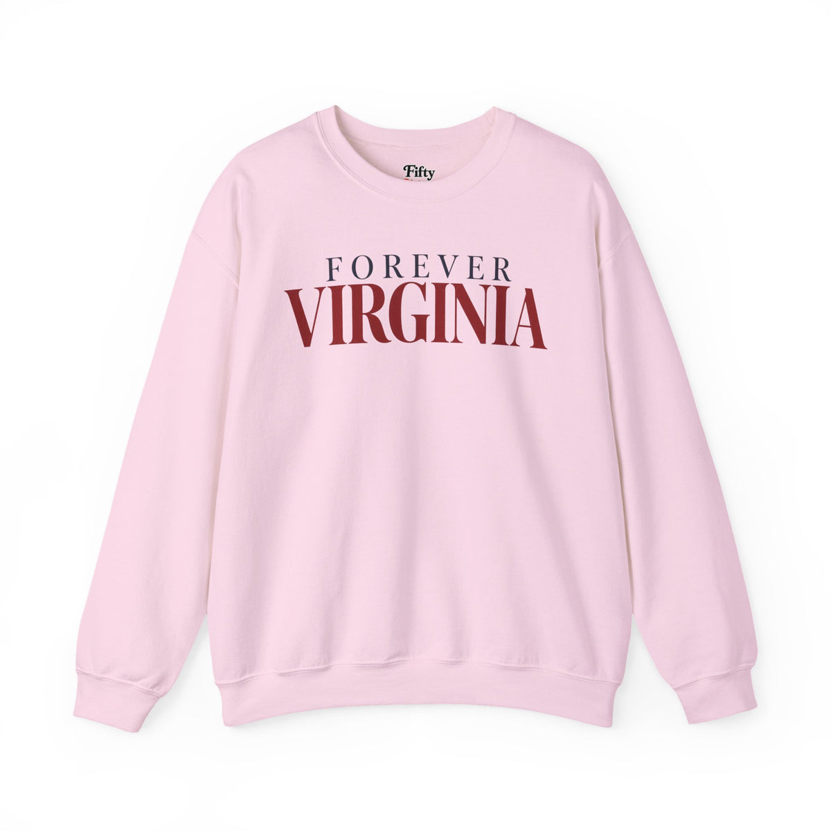 Forever Virginia Unisex Crewneck Sweatshirt State Name Graphic