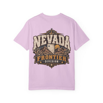 Nevada Frontier Division Unisex Comfort Color 1717 Streetwear Graphic Tee