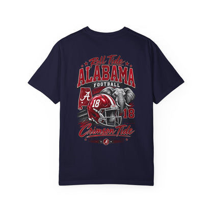 Alabama Football Culture Unisex Comfort Color 1717 Streetwear Graphic Tee
