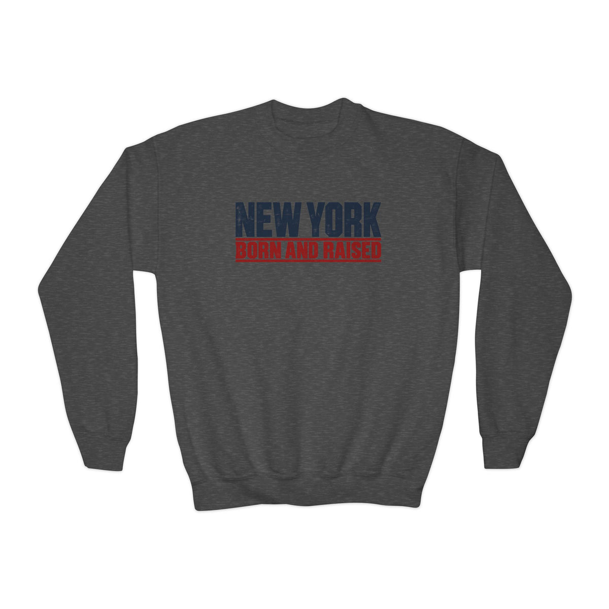 New York Born and Raised Workwear Unisex Crewneck Sweatshirt Graphic
