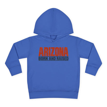 Arizona Born and Raised Modern Streetwear Unisex Toddler Pullover Fleece Hoodie