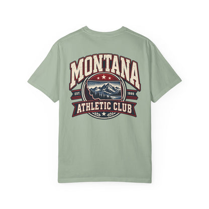 Montana Athletic Club Unisex Comfort Color 1717 Streetwear Graphic Tee