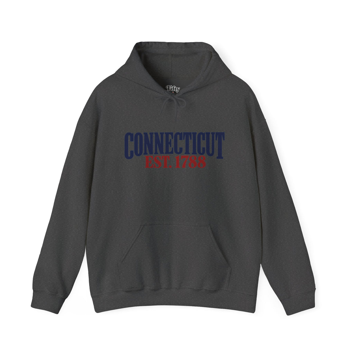 Connecticut EST 1788 Unisex Hoodie State Name Graphic