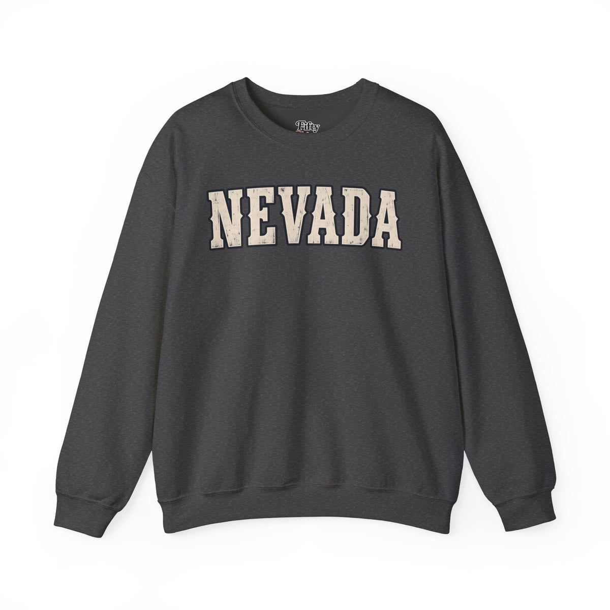 Nevada Unisex Crewneck Sweatshirt State Name Graphic