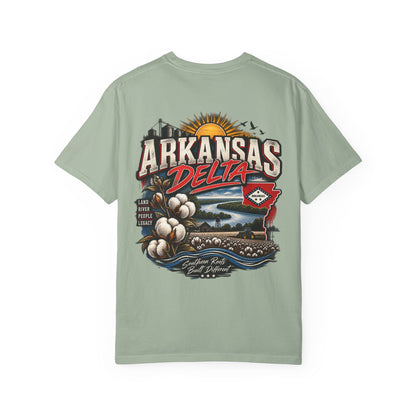 Arkansas Delta Streetwear Unisex Comfort Color 1717 Streetwear Graphic Tee