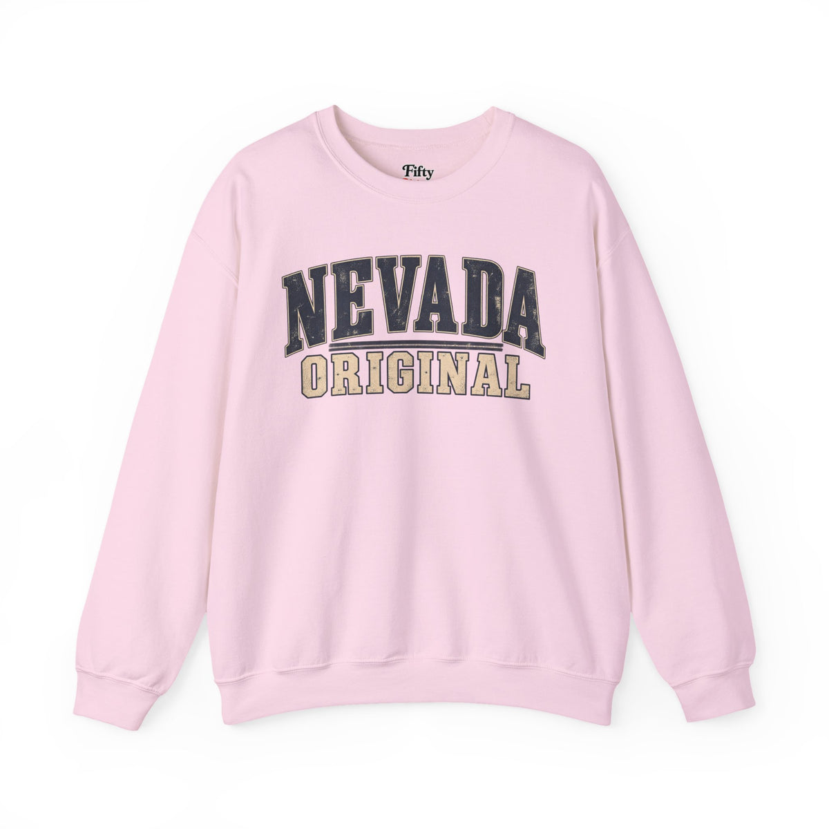 Nevada Original Unisex Crewneck Sweatshirt State Name Graphic