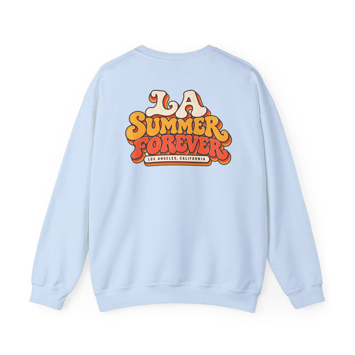 LA Summer Forever Los Angeles Unisex Crewneck Sweatshirt Graphic