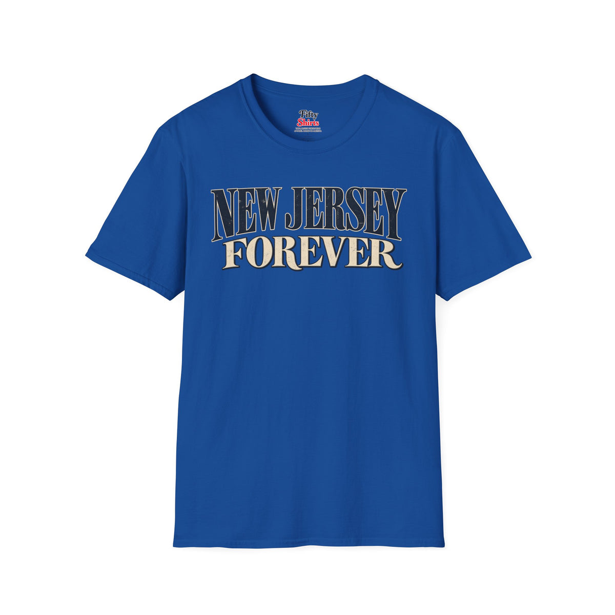 New Jersey Forever Unisex Softstyle T Shirt State Name Graphic Tee