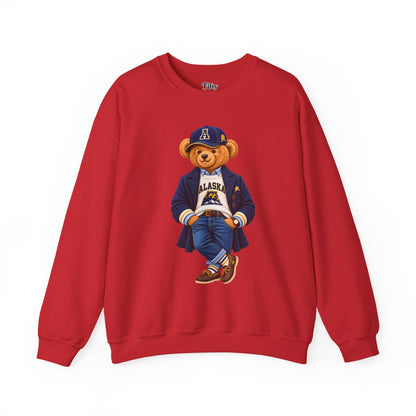 Alaska - Game Day Teddy Bear Sweatshirt