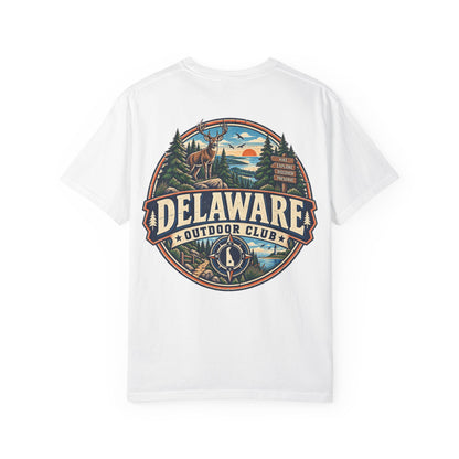 Delaware Outdoor Club  Unisex Comfort Color 1717 Streetwear Graphic Tee