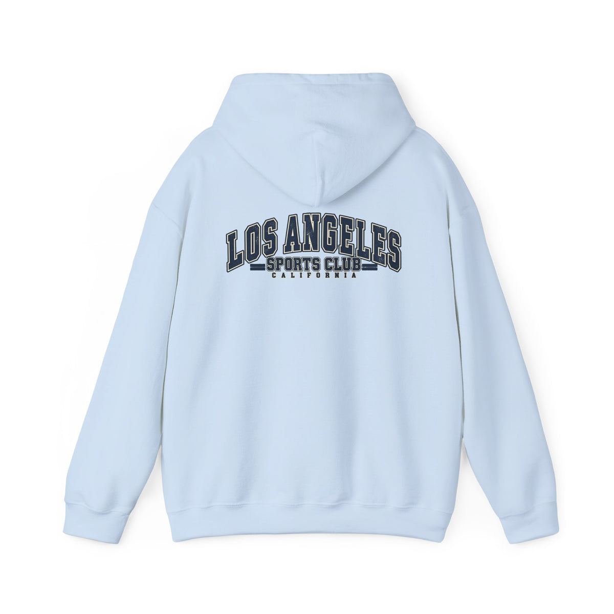 Distressed Los Angeles Sports Club Logo Unisex Hoodie Graphic