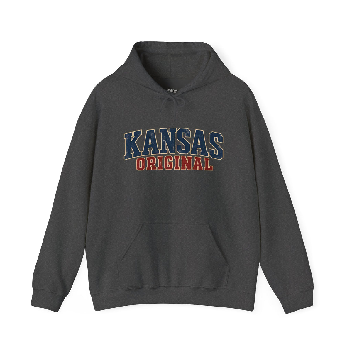 Kansas Original Unisex Hoodie State Name Graphic