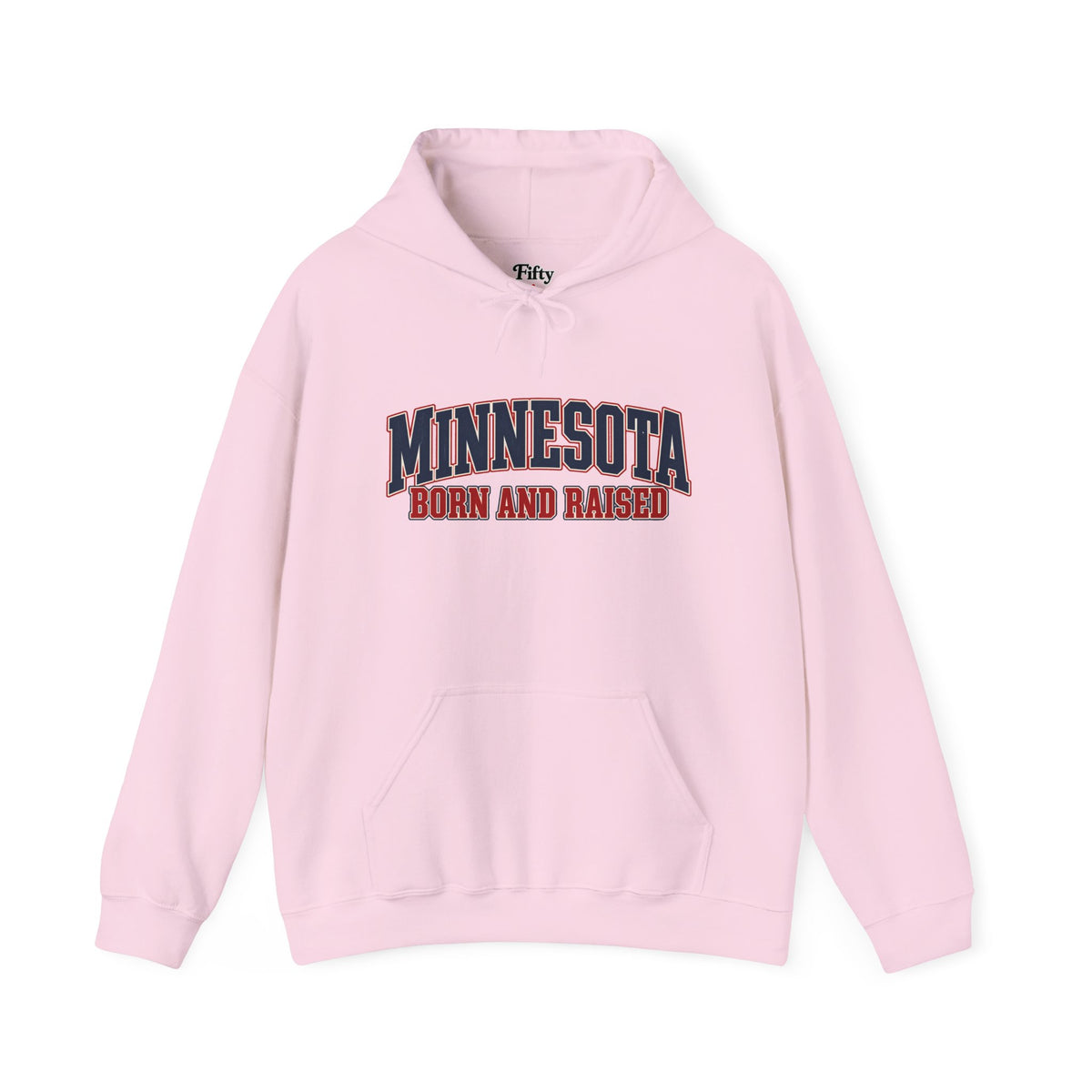 Minnesota Born and Raised Classic Heritage Unisex Hoodie Graphic