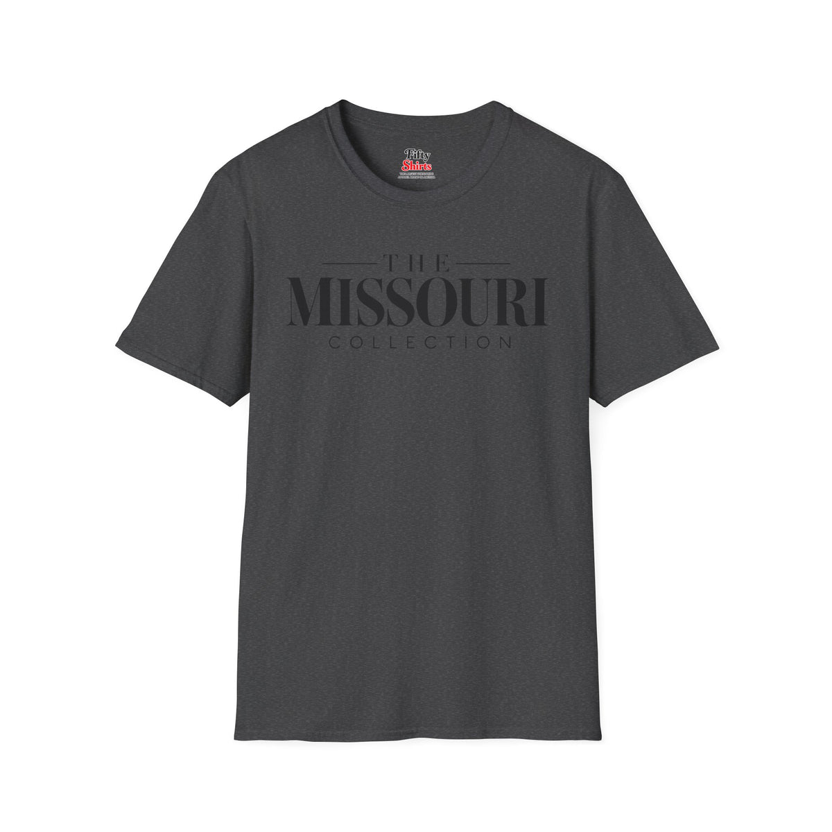 The Missouri Collection Unisex Softstyle T Shirt State Name Graphic Tee