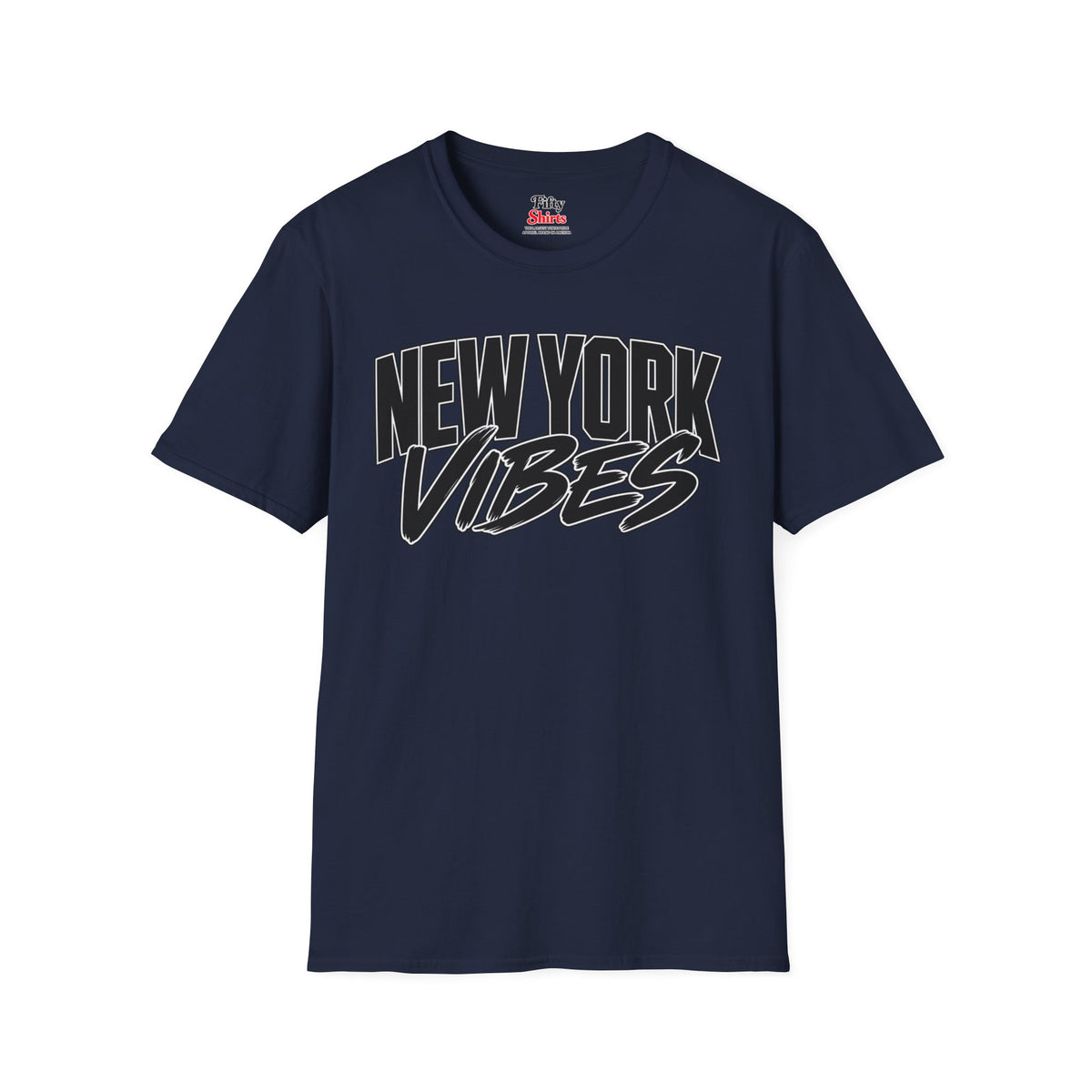 New York Vibes Unisex Softstyle T Shirt State Name Graphic Tee