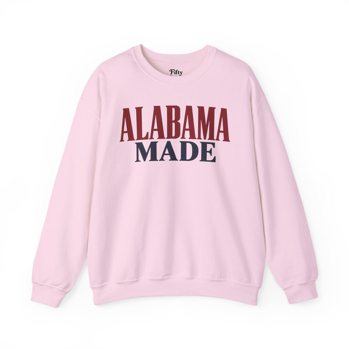Alabama Made Unisex Crewneck Sweatshirt State Name Graphic