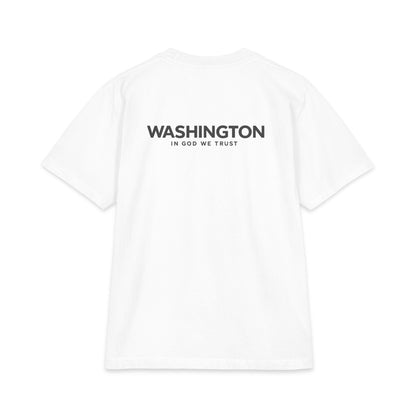 Washington All State In God We Trust Unisex Max Heavyweight Short Sleeve