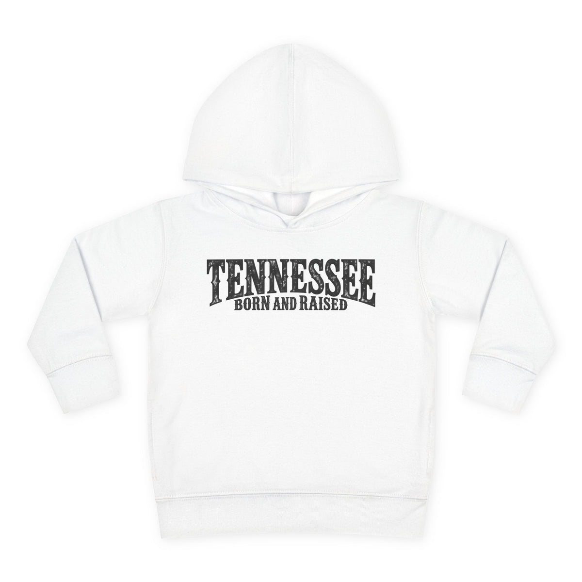 Tennessee Born and Raised Southern Heritage Unisex Toddler Pullover Fleece Hoodie