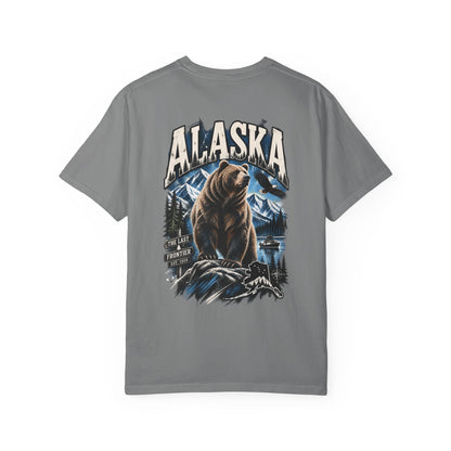 Alaska Bear Streetwear  Unisex Comfort Color 1717 Streetwear Graphic Tee