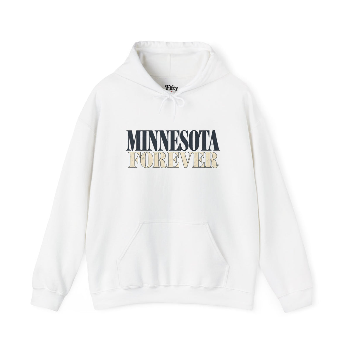 Minnesota Forever Unisex Hoodie State Name Graphic