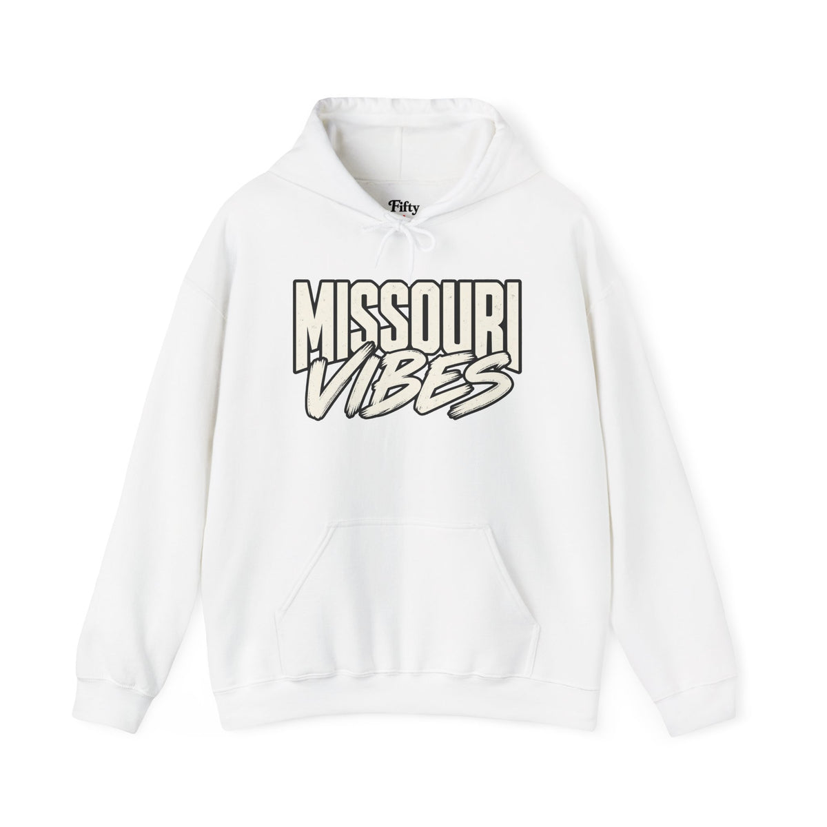Missouri Vibes Unisex Hoodie State Name Graphic