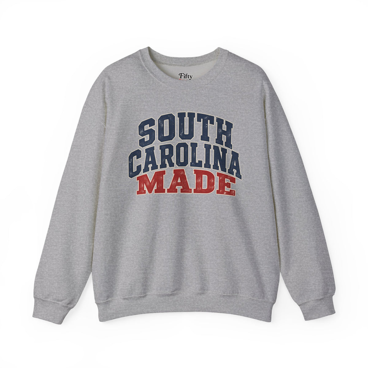 South Carolina Made Unisex Crewneck Sweatshirt State Name Graphic