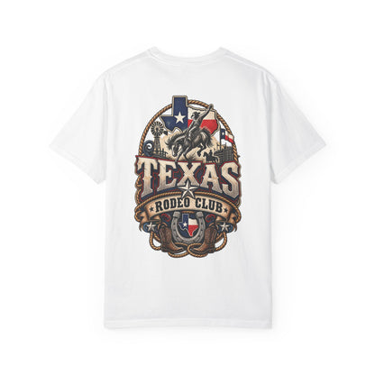 Texas Rodeo Club Unisex Comfort Color 1717 Streetwear Graphic Tee