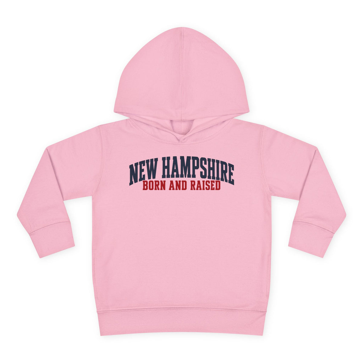 New Hampshire Born and Raised Minimal Heritage Unisex Pullover Fleece Hoodie