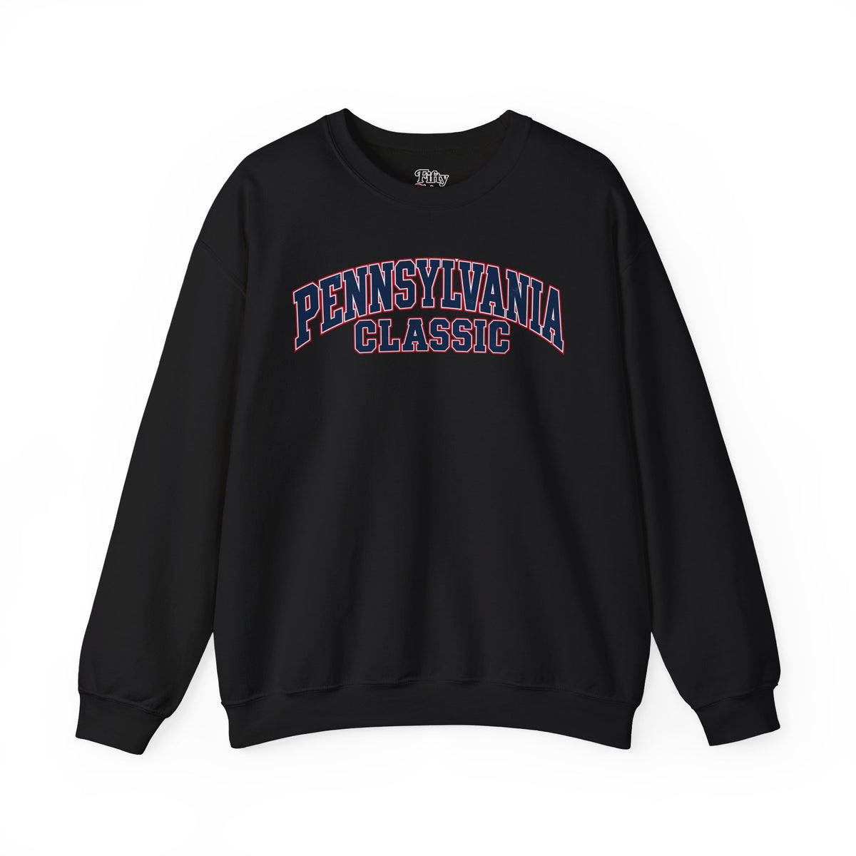Pennsylvania Classic Unisex Crewneck Sweatshirt State Name Graphic