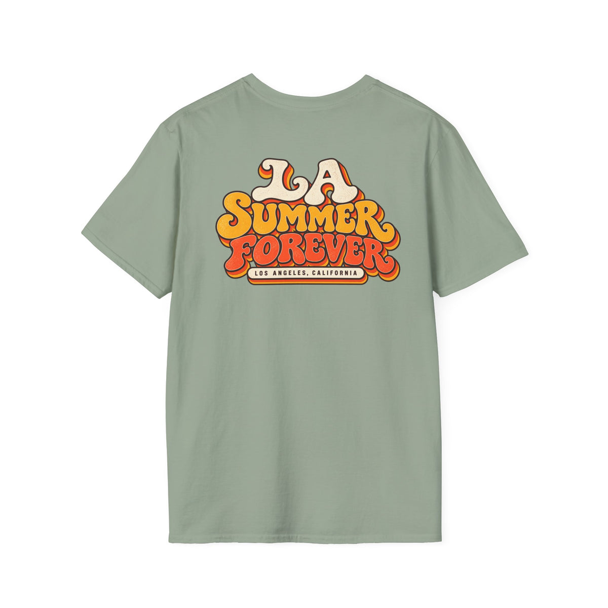 LA Summer Forever Los Angeles Unisex Softstyle Graphic Tee