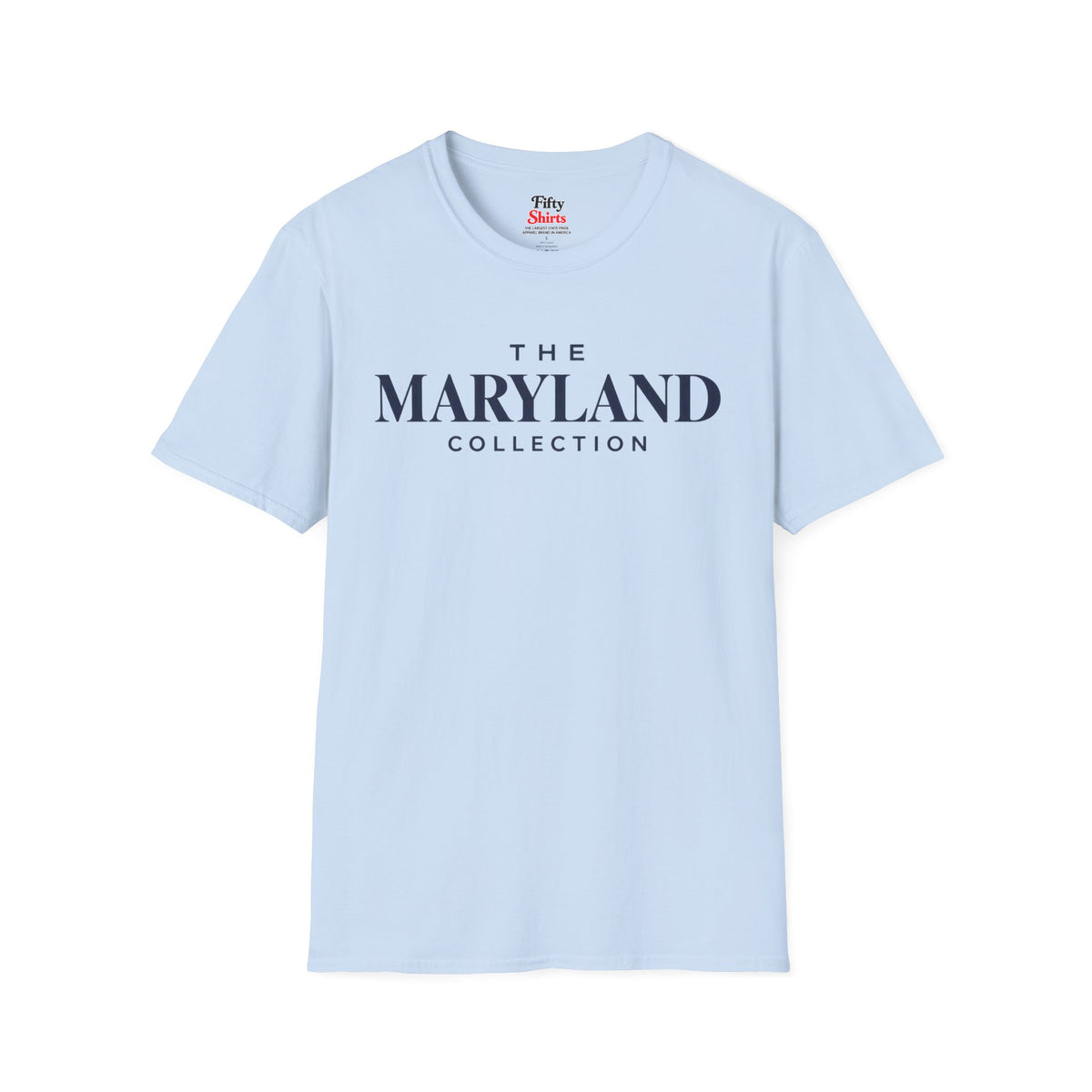 The Maryland Collection Unisex Softstyle T Shirt State Name Graphic Tee