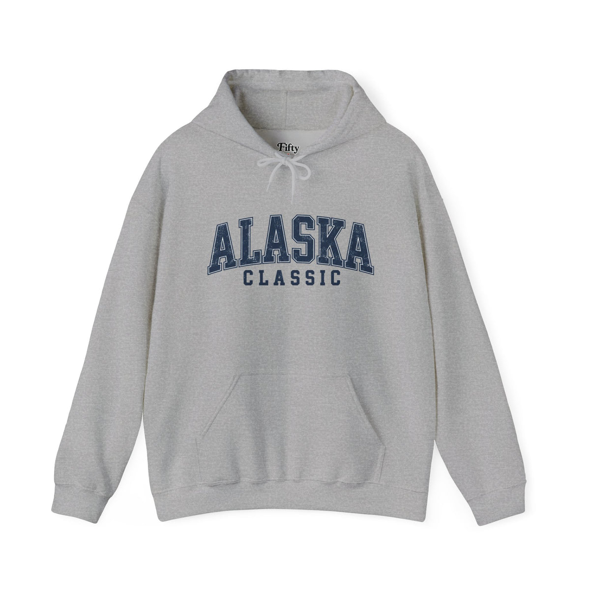 Alaska Classic Unisex Hoodie State Name Graphic