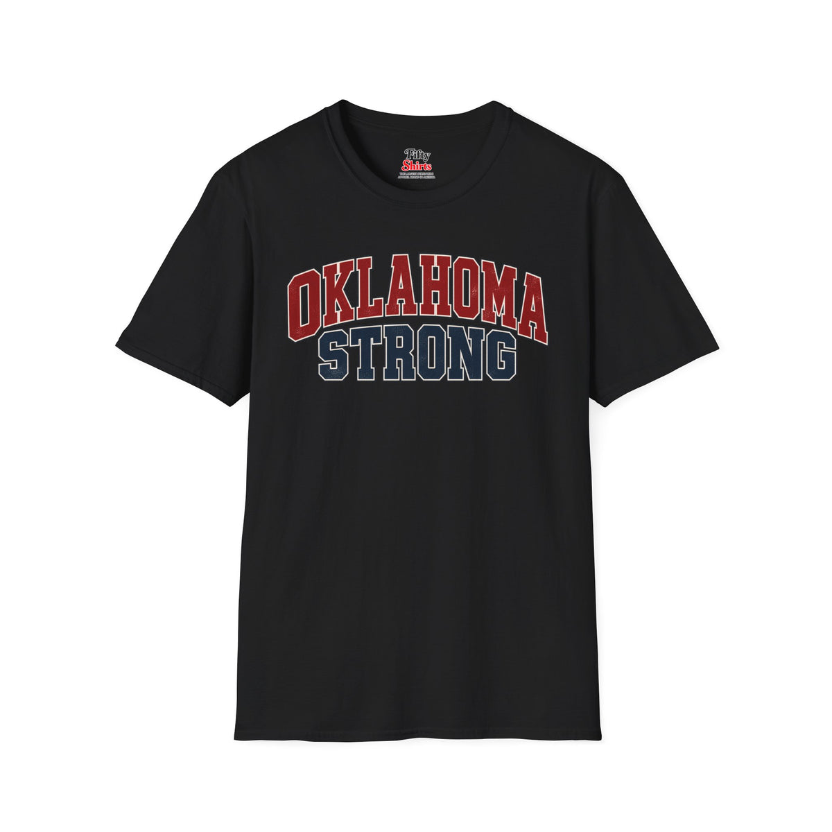 Oklahoma Strong Unisex Softstyle T Shirt State Name Graphic Tee