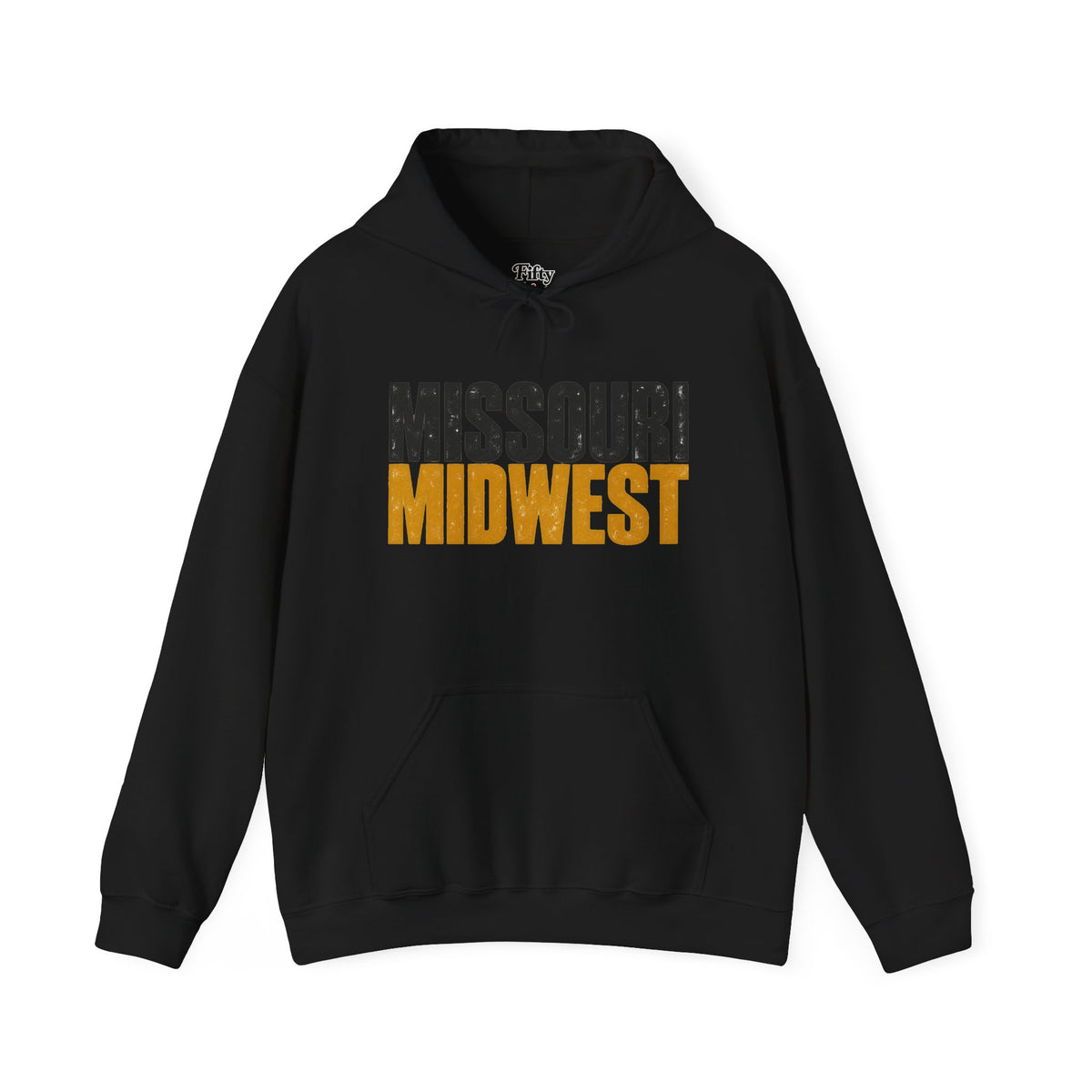 Missouri Midwest Unisex Hoodie State Name Graphic