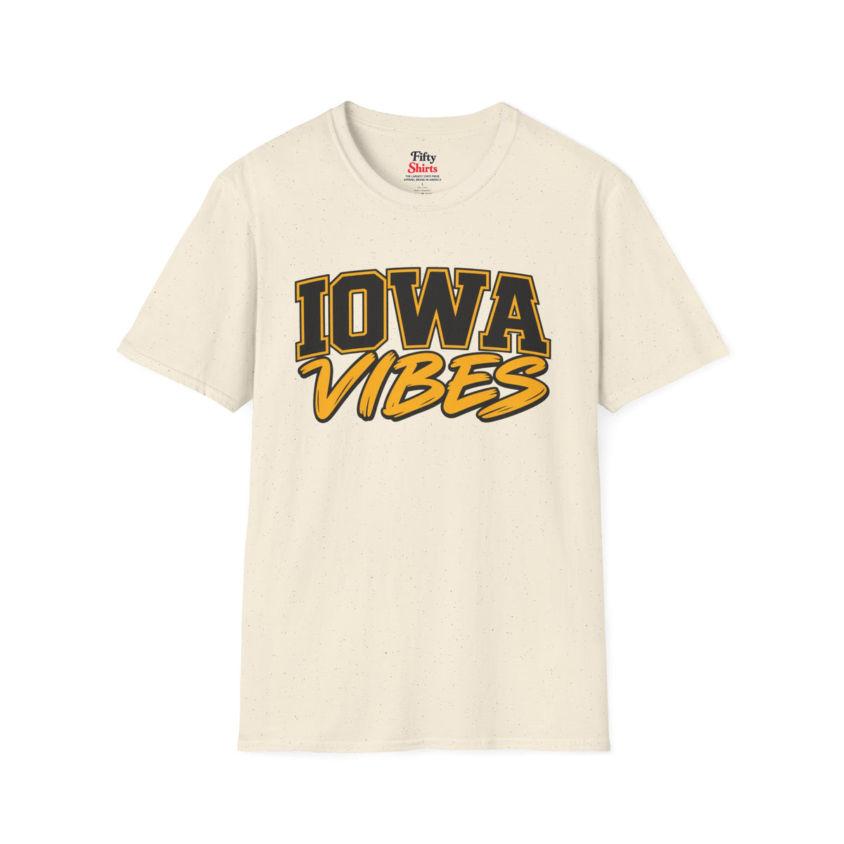 Iowa Vibes Unisex Softstyle T Shirt State Name Graphic Tee