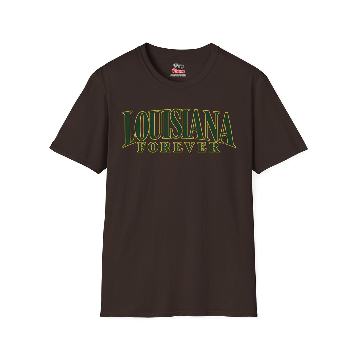 Louisiana Forever Unisex Softstyle T Shirt State Name Graphic Tee