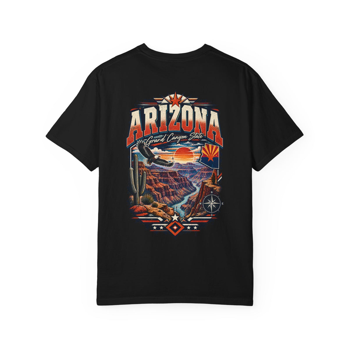 Arizona Grand Canyon Streetwear  Unisex Comfort Color 1717 Streetwear Graphic Tee
