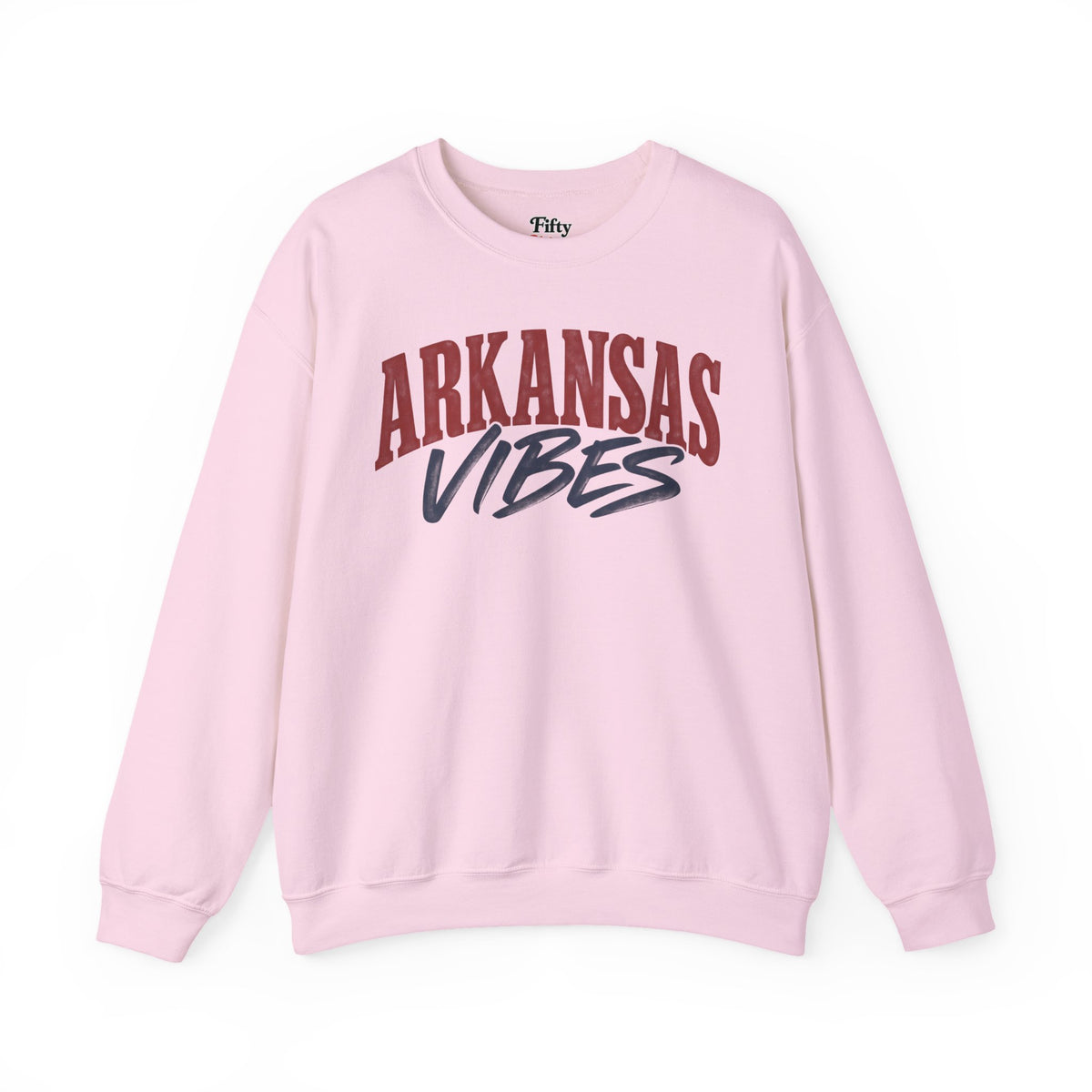 Arkansas Vibes Unisex Crewneck Sweatshirt State Name Graphic
