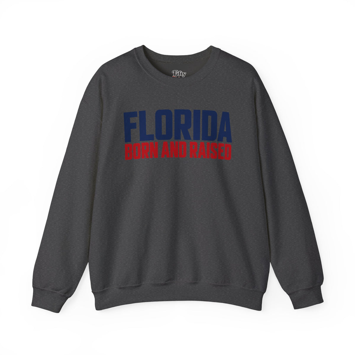 Florida Born and Raised Minimal Luxury Unisex Sweatshirt Graphic