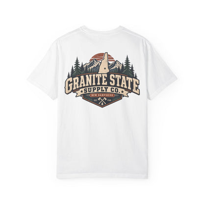 New Hampshire Granite State Supply Co Unisex Comfort Color 1717 Streetwear Graphic Tee