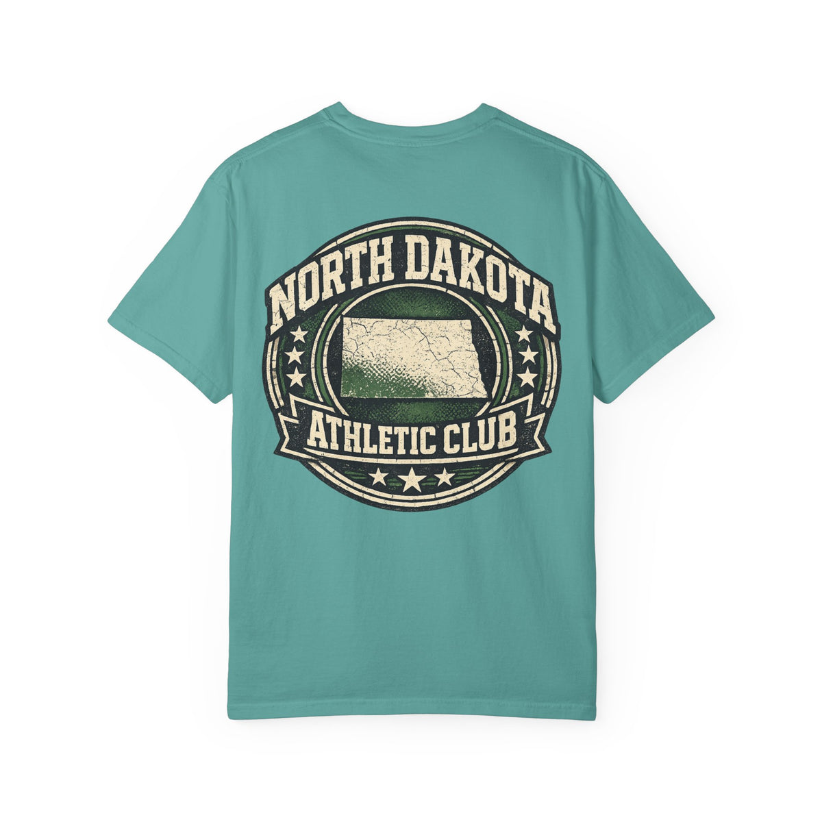 North Dakota Athletic Club Unisex Comfort Color 1717 Streetwear Graphic Tee