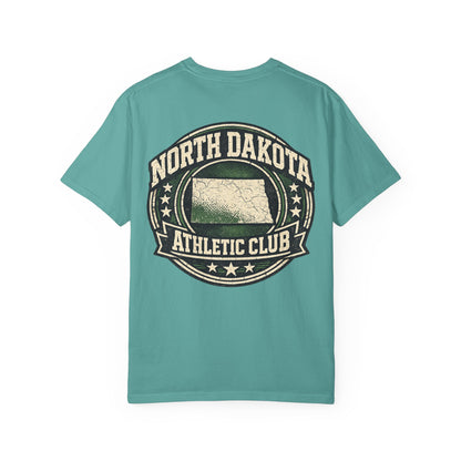 North Dakota Athletic Club Unisex Comfort Color 1717 Streetwear Graphic Tee