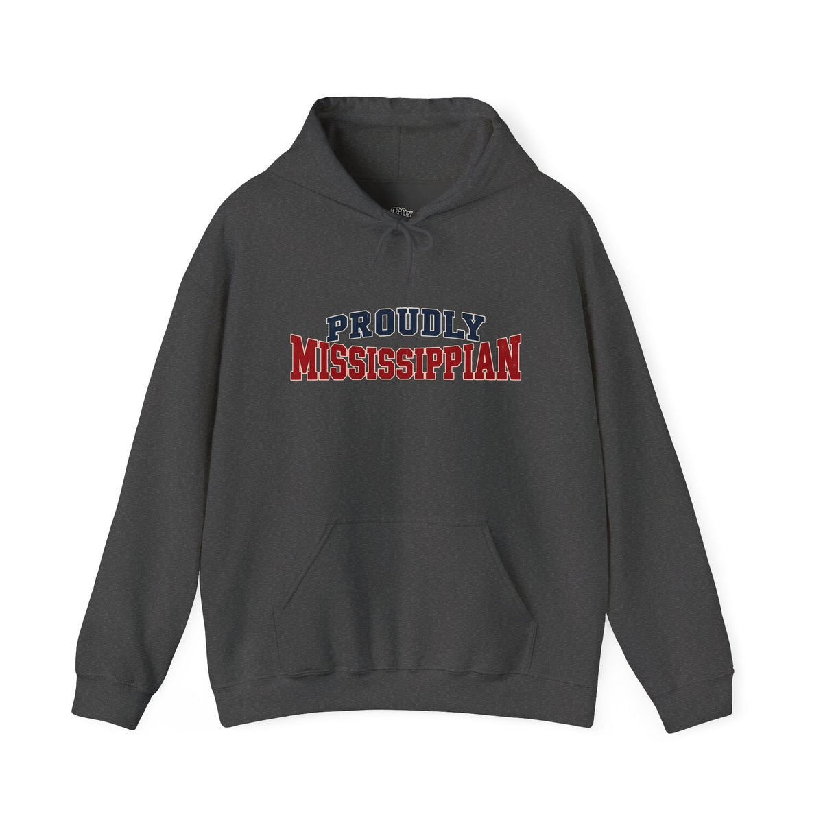 Proudly Mississippian Mississippi Unisex Hoodie State Name Graphic